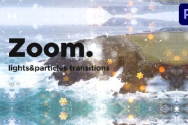 Lights & Particles Zoom Transitions for Premiere Pro Vol. 01 47411240