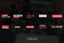 Social Titles | FCP 46363563