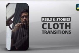 Vertical Cloth Transitions for DaVinci Resolve 49874077