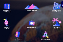 Travel Icons And Titles for After Effects 52699034