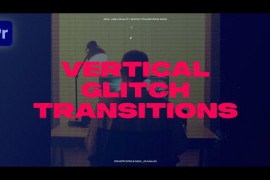 Vertical Glitch Transitions 50790204