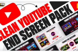 Clean YouTube End Screen Pack 48761382