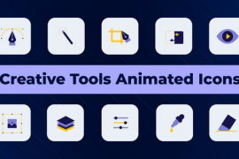Creative Tools Animated Icons 52088760