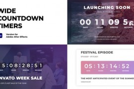 Wide Countdown Timers 41559877