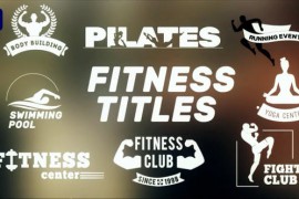 Workout Fitness Sport Titles 45167445