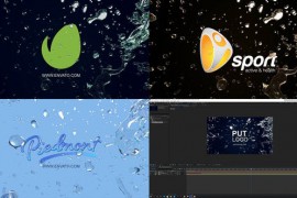 Water Rectangle Logo Intro 42206714
