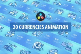 Currencies Animation | DaVinci Resolve 32537681