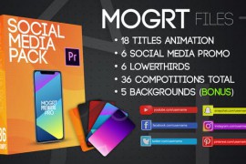 Social Media Pack MOGRT 22527093