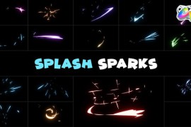 Splash Sparks for FCPX 51583936
