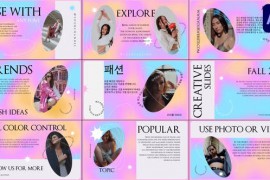 Holographic Creative Slides for After Effects 51737600