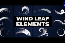 Wind Leaf Elements | After Effects 46207478