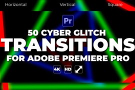 Cyber Glitch Transitions For Premiere Pro 44962978