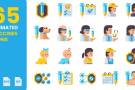 Animated Vaccine Icons 32981864