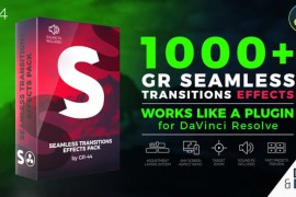 GR Seamless Transitions Effects for DaVinci Resolve 52438114