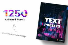 AEJuice Text Animation Presets