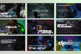 Titles With 3D Elements / AE 47173398
