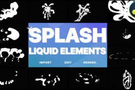 Splash Elements | DaVinci Resolve 30564300