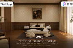 Udemy – Neoclassical Interior Workshop: SketchUp & D5 Render