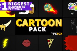Cartoon Elements | FCPX 23939505