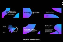 Gradient Titles 1.0 | AE 43369128