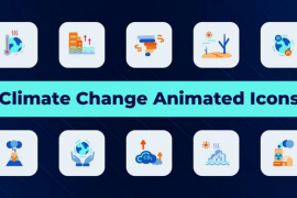 Climate Change Animated Icons 50370526