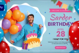 Happy Birthday Intro || Happy Birthday Invitation MOGRT 42845623