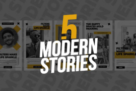 5 Modern Stories | Premiere Pro 45691374