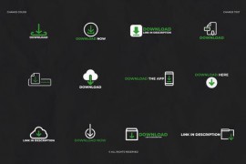 Buttons Download | After Effects 50814681