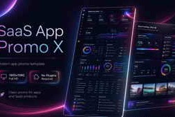 Free Download:SaaS App Promo X 64022706