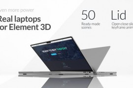 Real Laptops for Element 3D 41747889