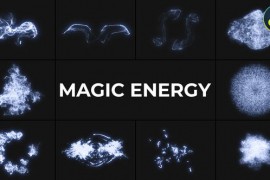 Magic Energy Bursts for DaVinci Resolve 51968263