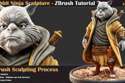 Udemy – Crafting a Ninja Rabbit in ZBrush: Mastering Character