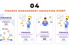 Vector Finance Management Avatar Instagram Story 48656846