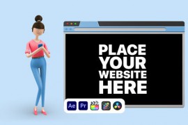 Explainer Girl Website Presentation 50622990
