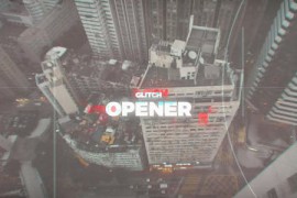 Glitch Typography Opener 21347723