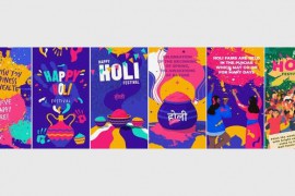 Holi Vertical Stories 50923004