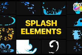 Splash Elements | FCPX 28418602