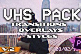 VHS Pack: effects, overlays, transitions v.2 26522993