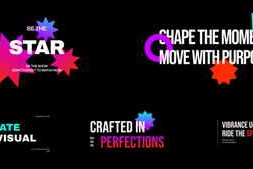 Free Download:Multicolor Titles Pack After Effects 62294581