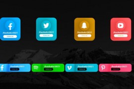 Social Media Lowerthirds Pack 32974655