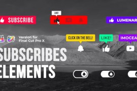 Subscribe Elements | FCPX 48595960