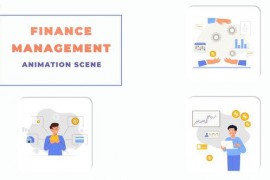 Finance Management Animation Scene Premiere Pro 44141426