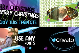 Stylish Christmas Slides for DaVinci Resolve 49438880