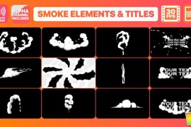 Hand Drawn Smoke Elements Transitions And Titles | FCPX 24222773