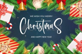 Merry Christmas Title 42231691