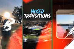 Free Download:Vertical Mixed Media Transitions | MOGRT 59429619
