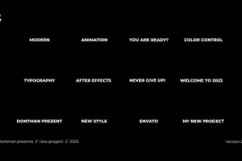 Modern Text Titles 2.0 | AE 43429747