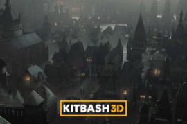 [3D Materials] KitBash3D - Dark Fantasy [3ds Max | Blender | Cinema 4D | Houdini | Maya | Unity | Un