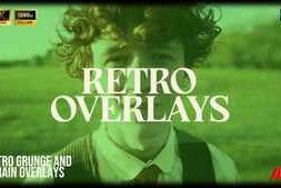 Free Download:Retro Grunge and Grain Overlays 59158208