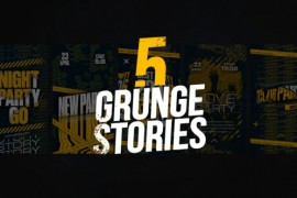 5 Grunge Stories | Premiere Pro 44949987